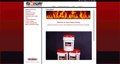 Desktop Screenshot of flamesafe.rectorseal.com